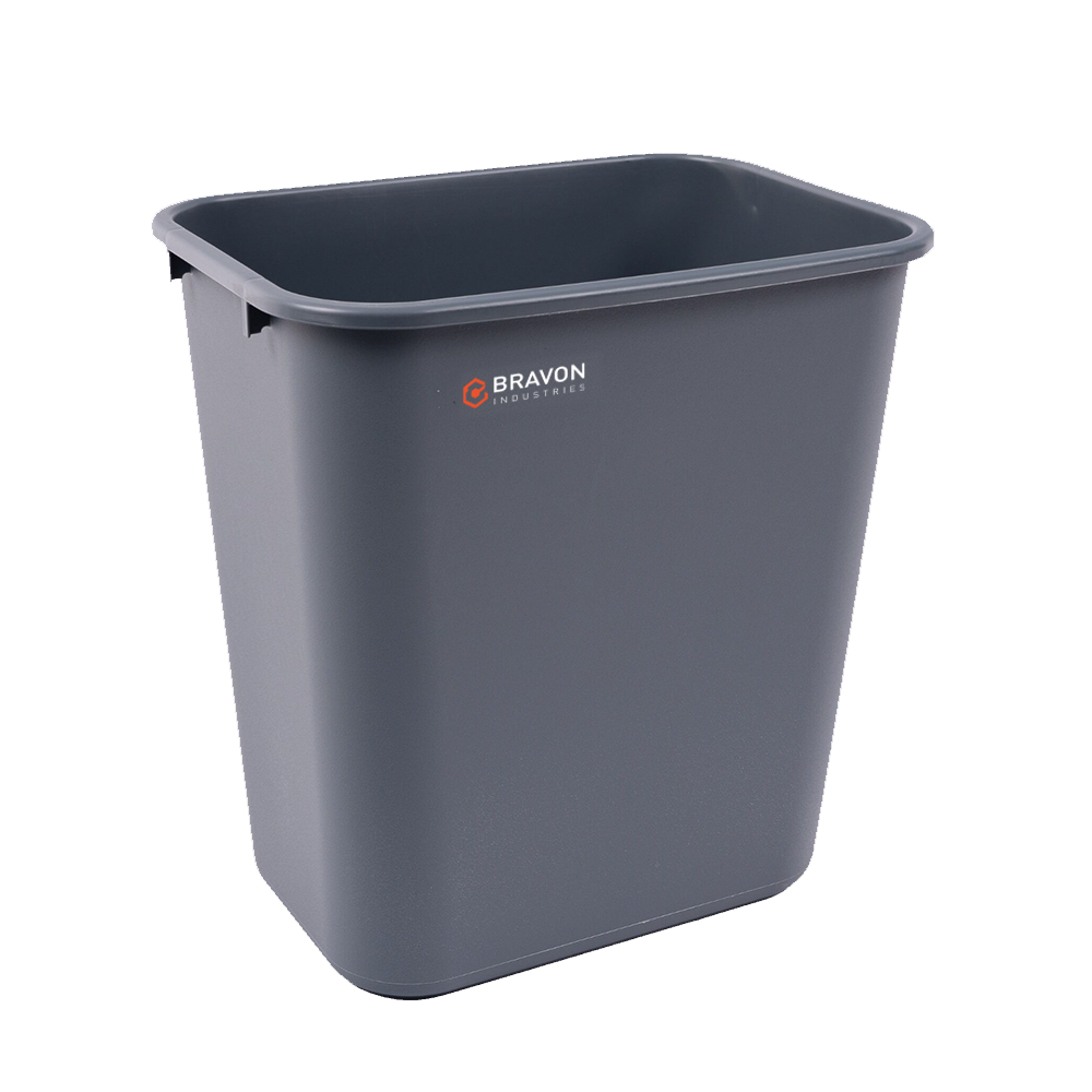 7 Gallon Grey Waste Receptacle